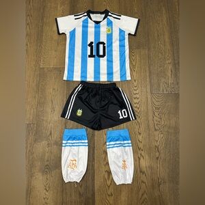 Kids Messi soccer jersey. Kids medium. Brand new.